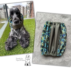 Snood épais imperméable à l’eau - Snood pour chien - Snood pour chien imperméable - Cocker cavalier basset caniche setter snood - snood épagneul