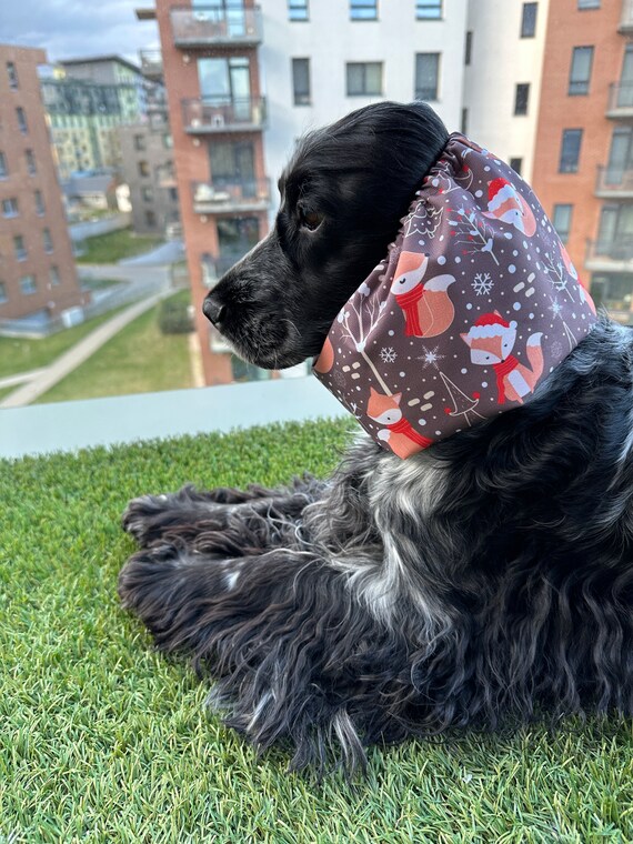 Christmas Waterproof Thick Dog Snood Snood for Dog Waterproof Dog Snood Cocker Cavalier Basset Poodle Setter Snood Spaniel Snood Etsy UK
