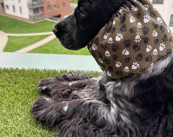 Waterproof thick snood - Dog snood - Waterproof dog snood - Cocker cavalier basset poodle setter snood - spaniel snood