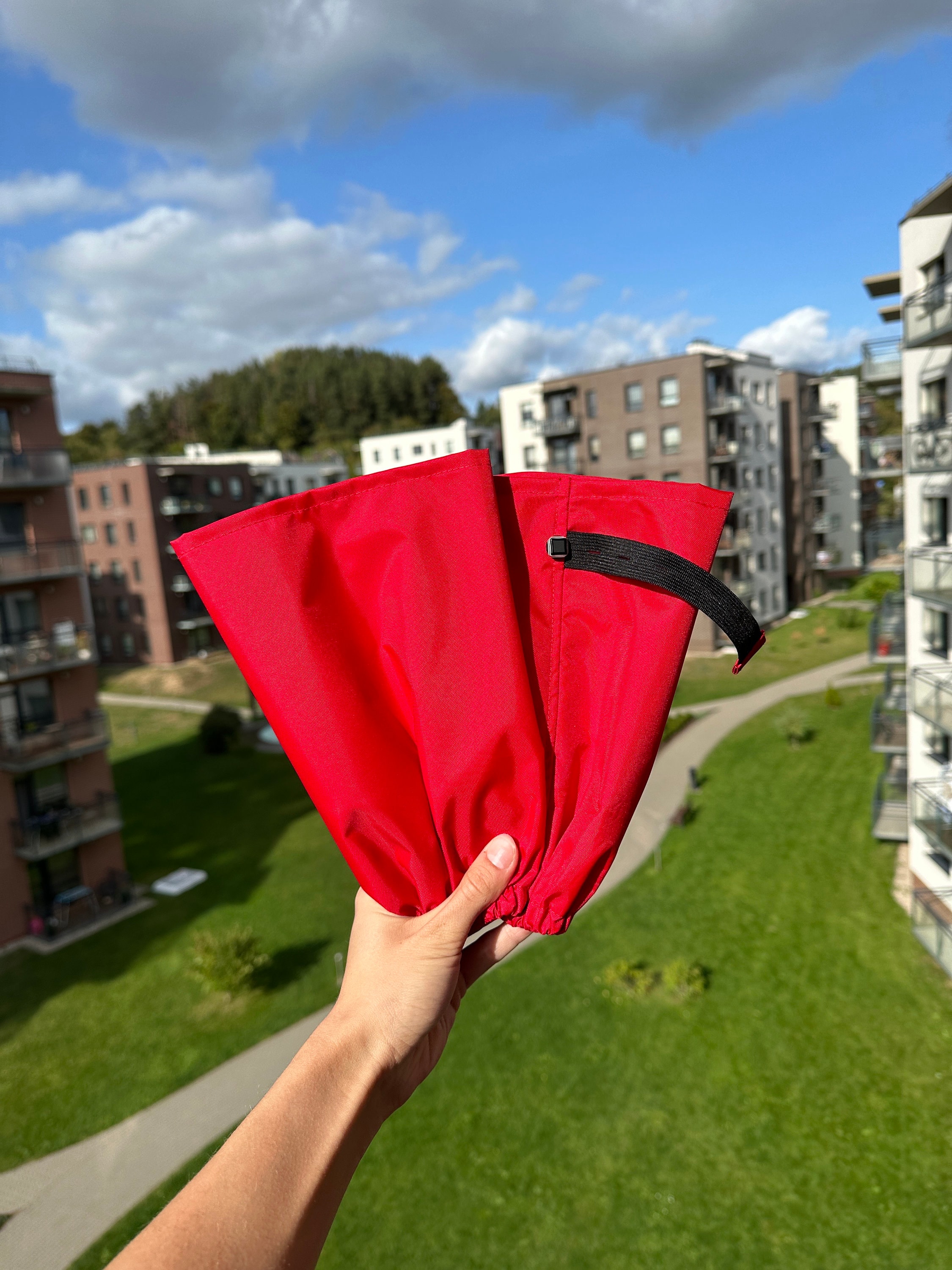 Red Waterproof Dog Leg Snoods Set of 2 Leggings Dog Leg Etsy Australia