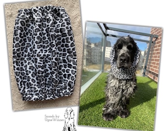 犬用スヌード - 耳の長い犬用スヌード - 耳当て - スパニエル用スヌード - 軽量スヌード - 犬用スヌード - コッカー用スヌード