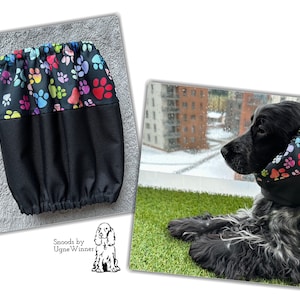 Snood épais imperméable à l’eau - Snood pour chien - Snood pour chien imperméable - Cocker cavalier basset caniche setter snood - snood épagneul