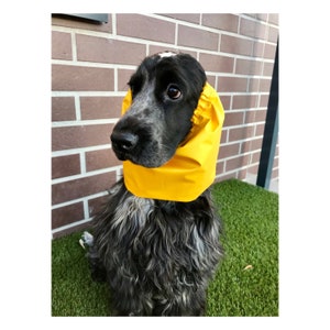 Waterproof thick snood - 18 colors available - Ear protector - Dog snood - Waterproof dog snood - Dog ear cover