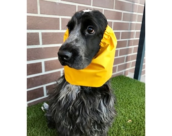 Waterproof thick snood - 18 colors available - Ear protector - Dog snood - Waterproof dog snood - Dog ear cover