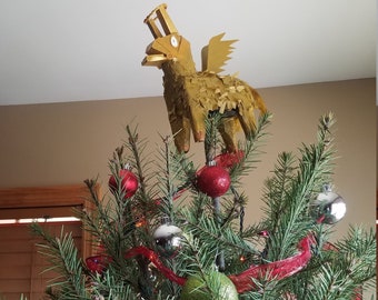 season 7 loot llama inspired christmas tree topper 9 x8 x3 - 9 christmas trees in fortnite