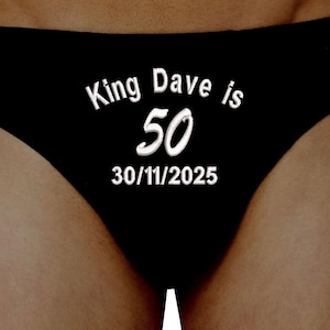 Personalised pants briefs Valentines wedding anniversary cotton gifts presents husband hubby underwear high quality keepsake birthday