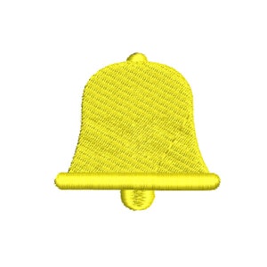 Machine Embroidery Designs Bell 47mm x 47mm download file .dst .hus .pes .exp .vip .xxx .jef