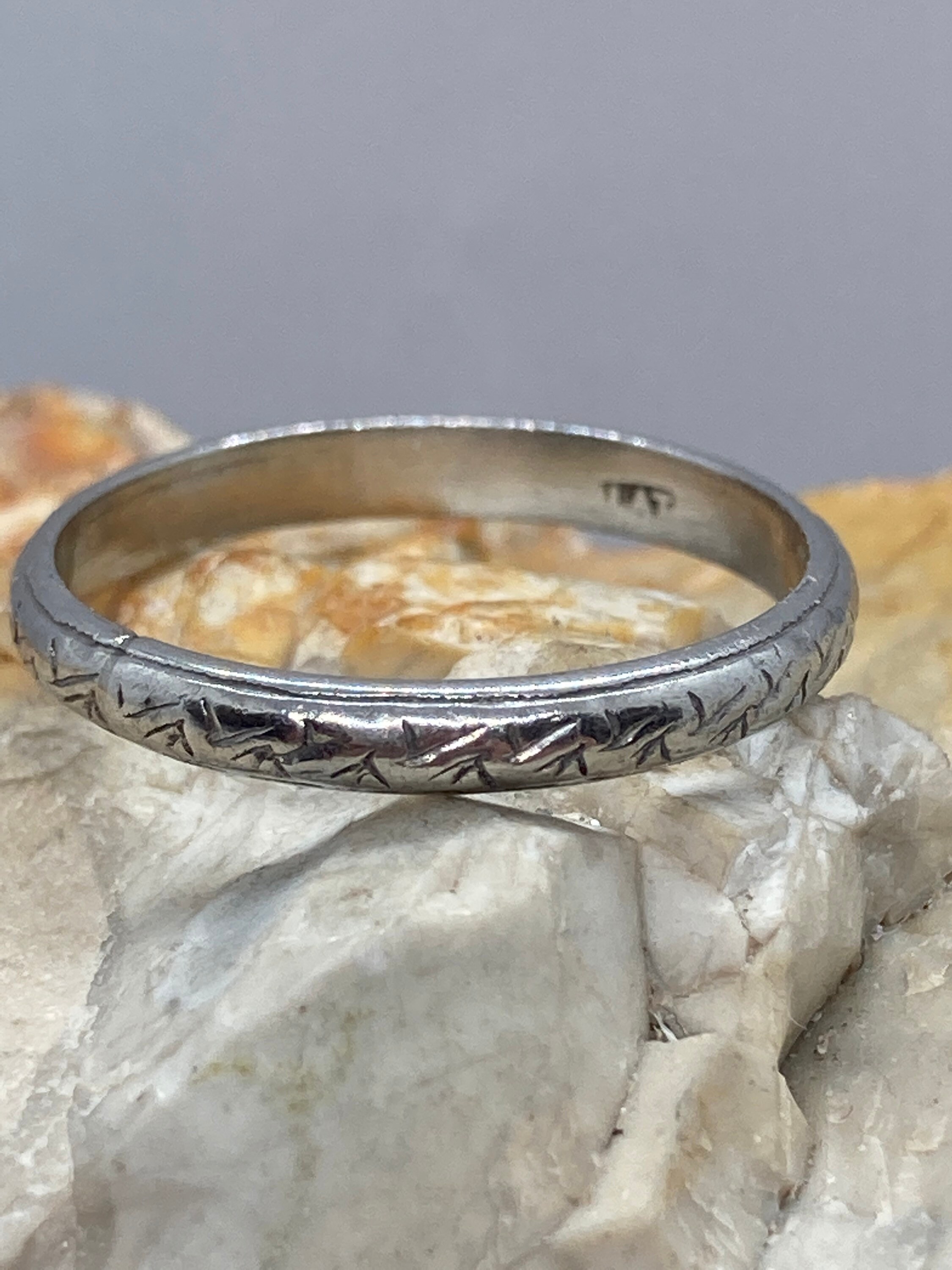 Platinum spacer ring deals
