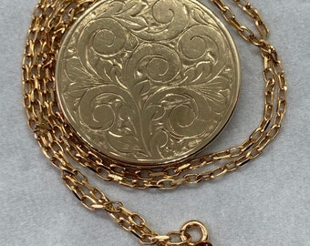 9ct Gold Locket - Etsy