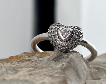 Amazon.com: PANDORA Classic Elegance Ring, Sterling Silver