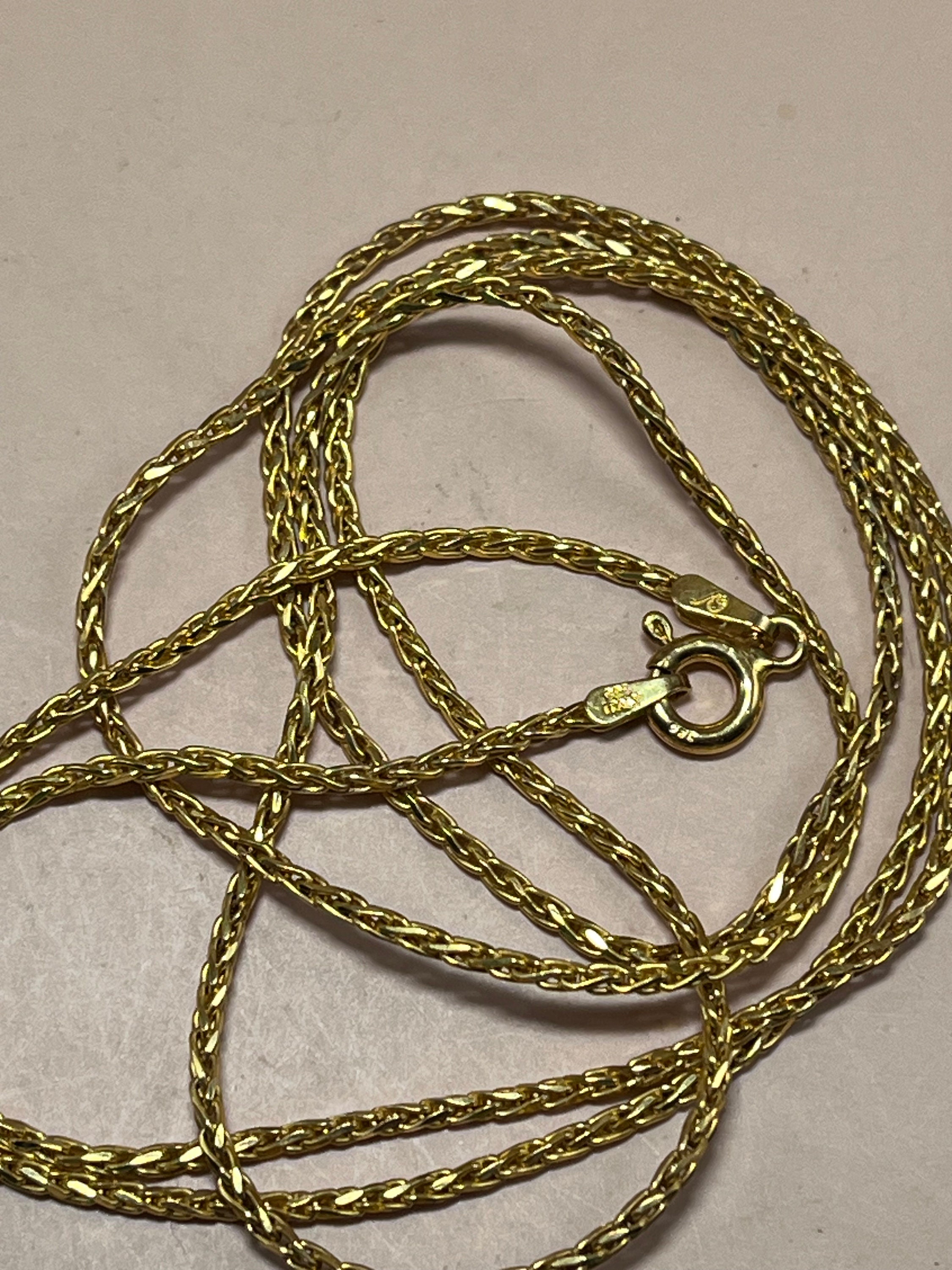 Silver gold shop chain price