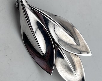 David Andersen Saga Viking 925s Sterling Silver Brooch Norway