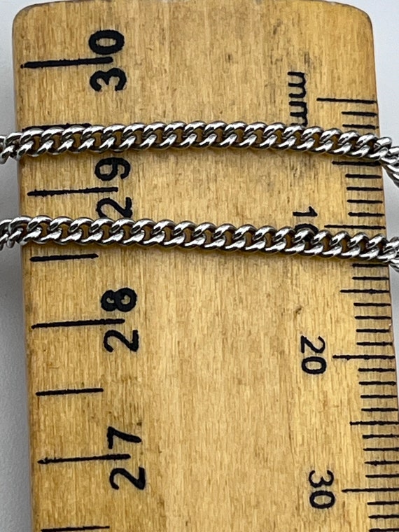 solid silver captive pendant necklace 45cm BOH - image 5