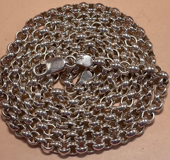 90cm sterling silver chain deals