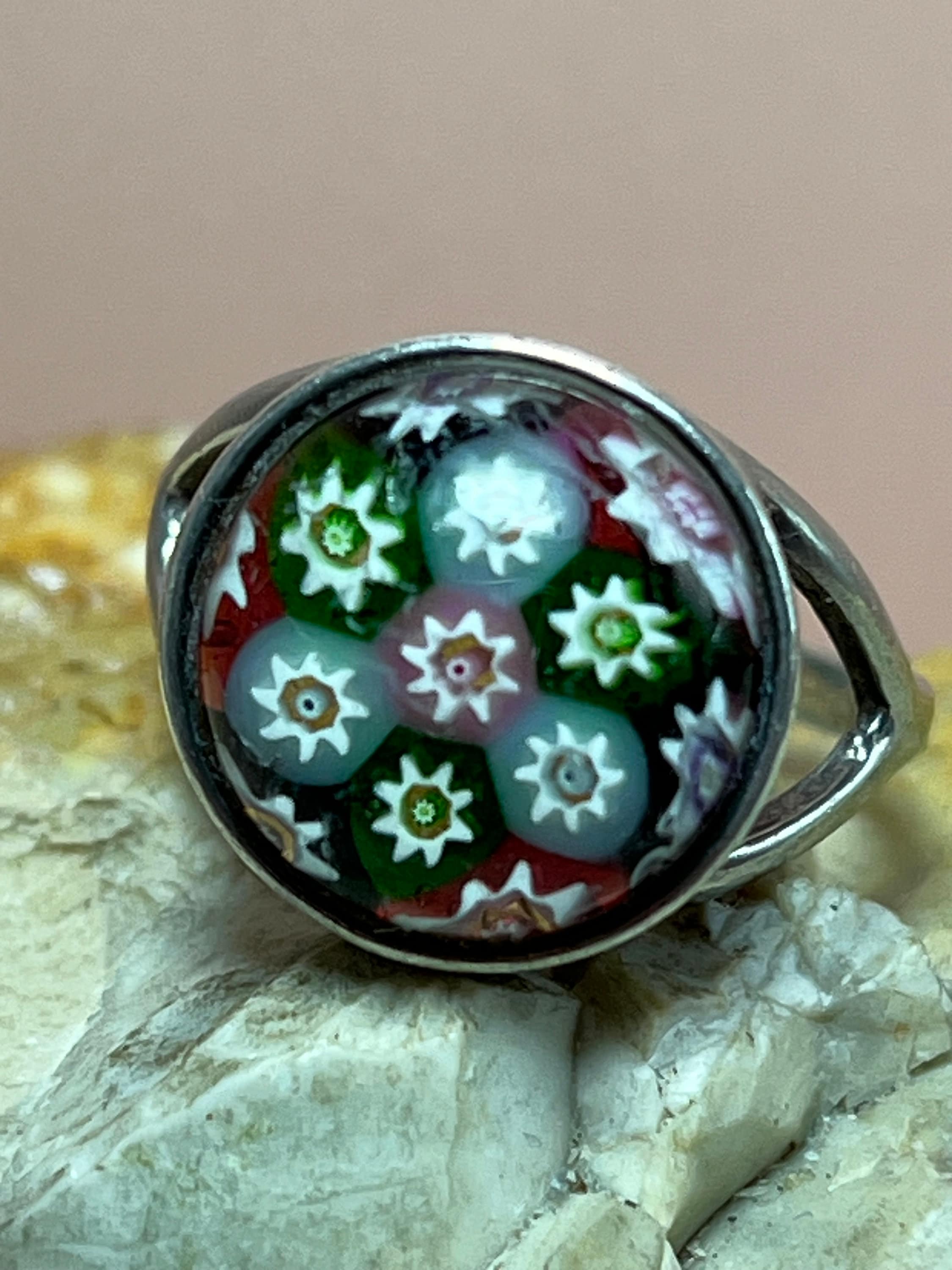 Caithness Glass Ring - Etsy UK