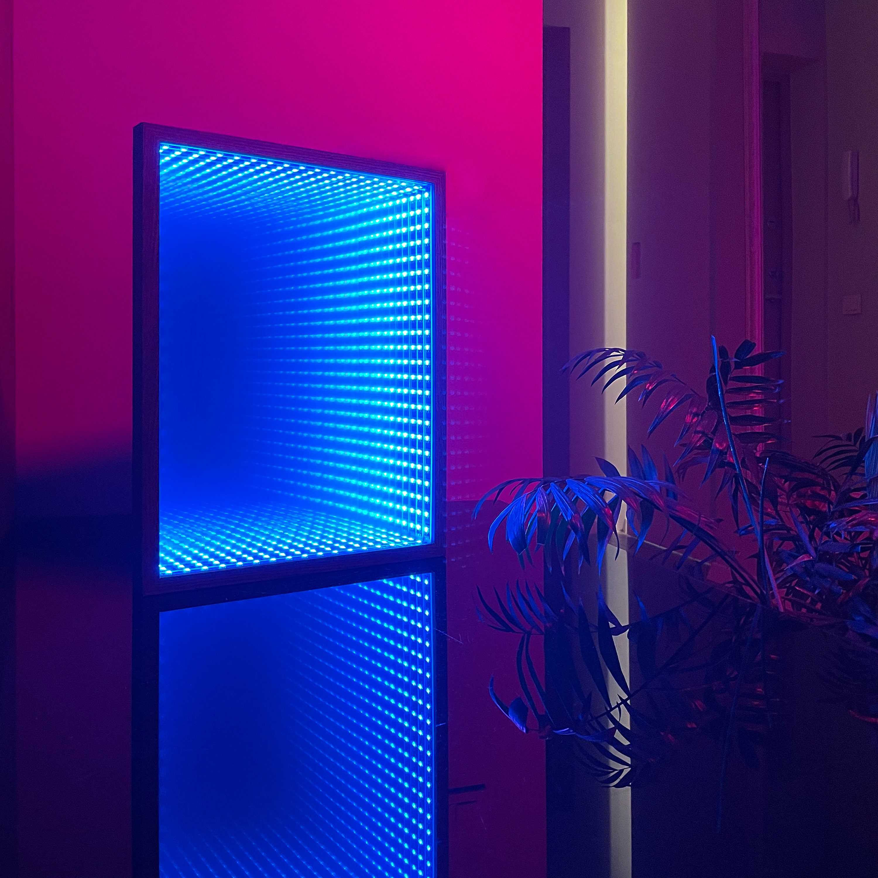 Chibuy infinity top mirror tunnel light