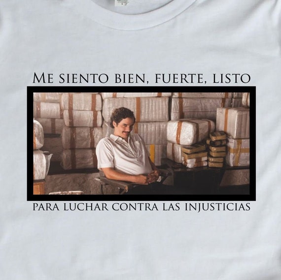 Buy T shirt Narcos Narcos Narcos Tv Series Pablo Emilio Escobar