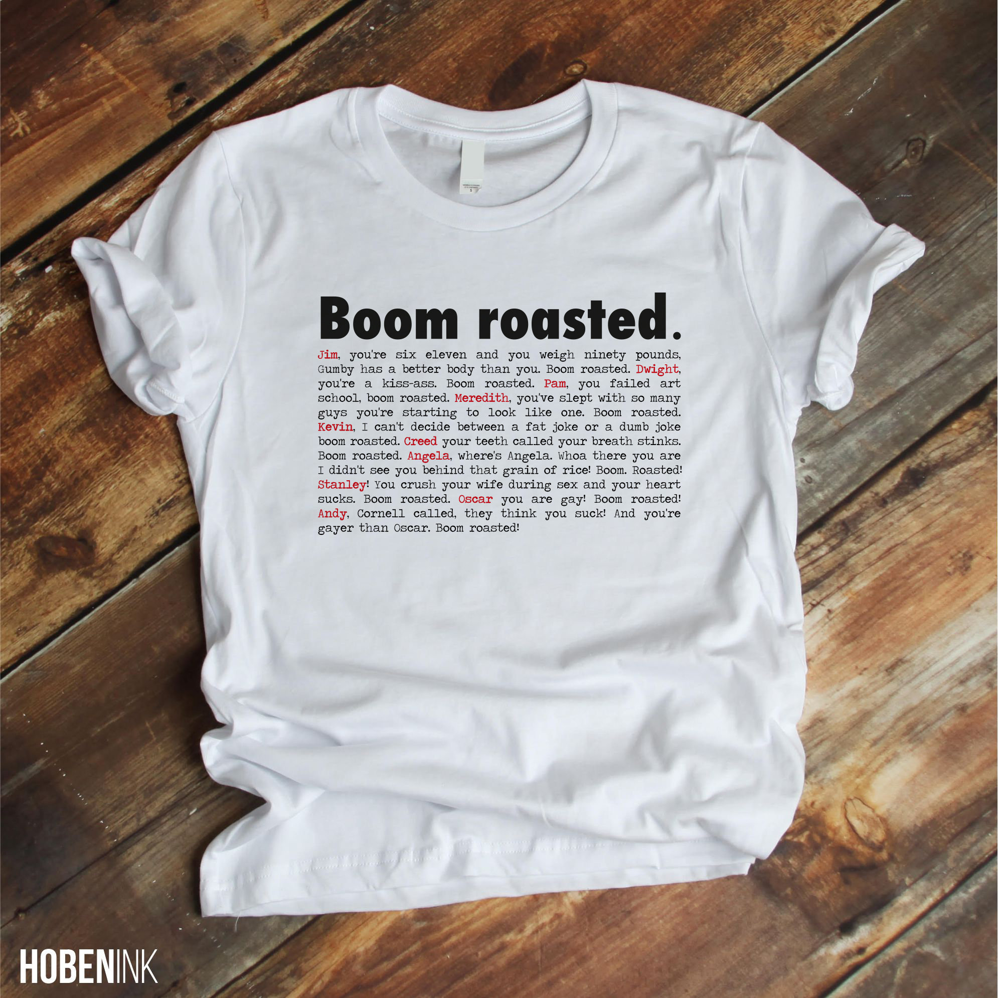 boom roasted the office script boom roasted the office script