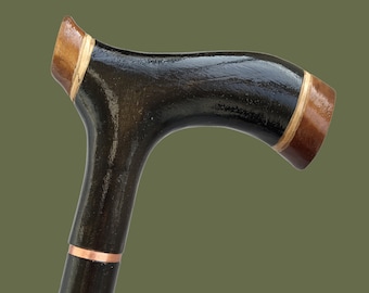 Fritz Style Walking Cane Handle Wood Stick
