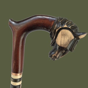 Horse Walking Stick and Cane for Men Vintage
