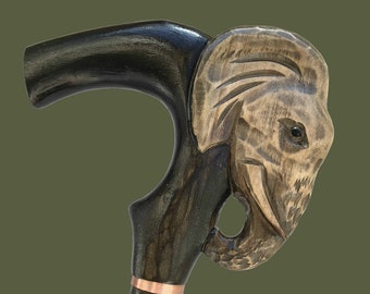 Elephant designer cane for men Walking stick