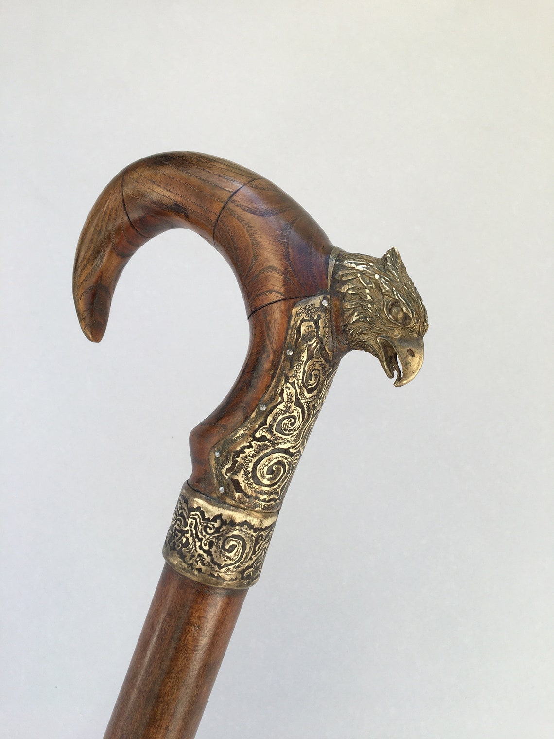 Luxury Eagle Walking Cane 32 Inch Unique Walking Cane for Men Etsy