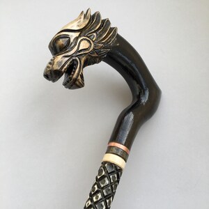 Fancy walking cane hand crafted
