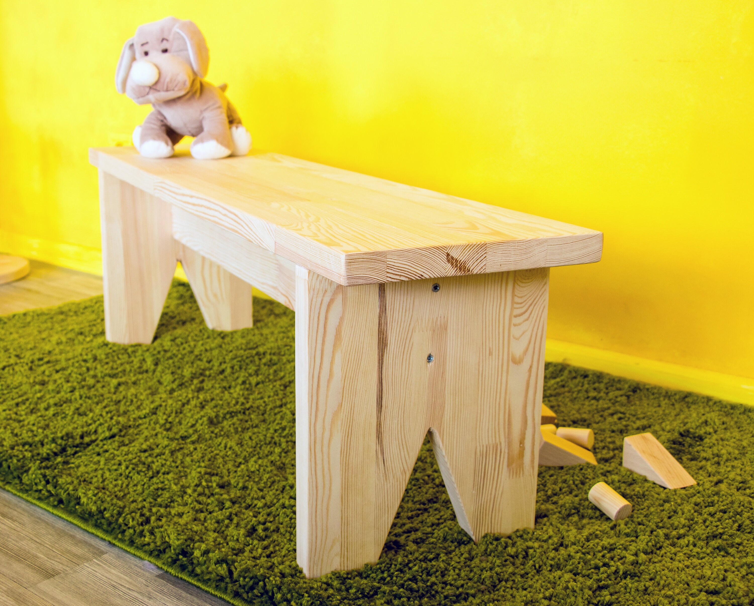 Naturally Wooden Bench Indoor Cottage Seating Wood Bench Seat Etsy