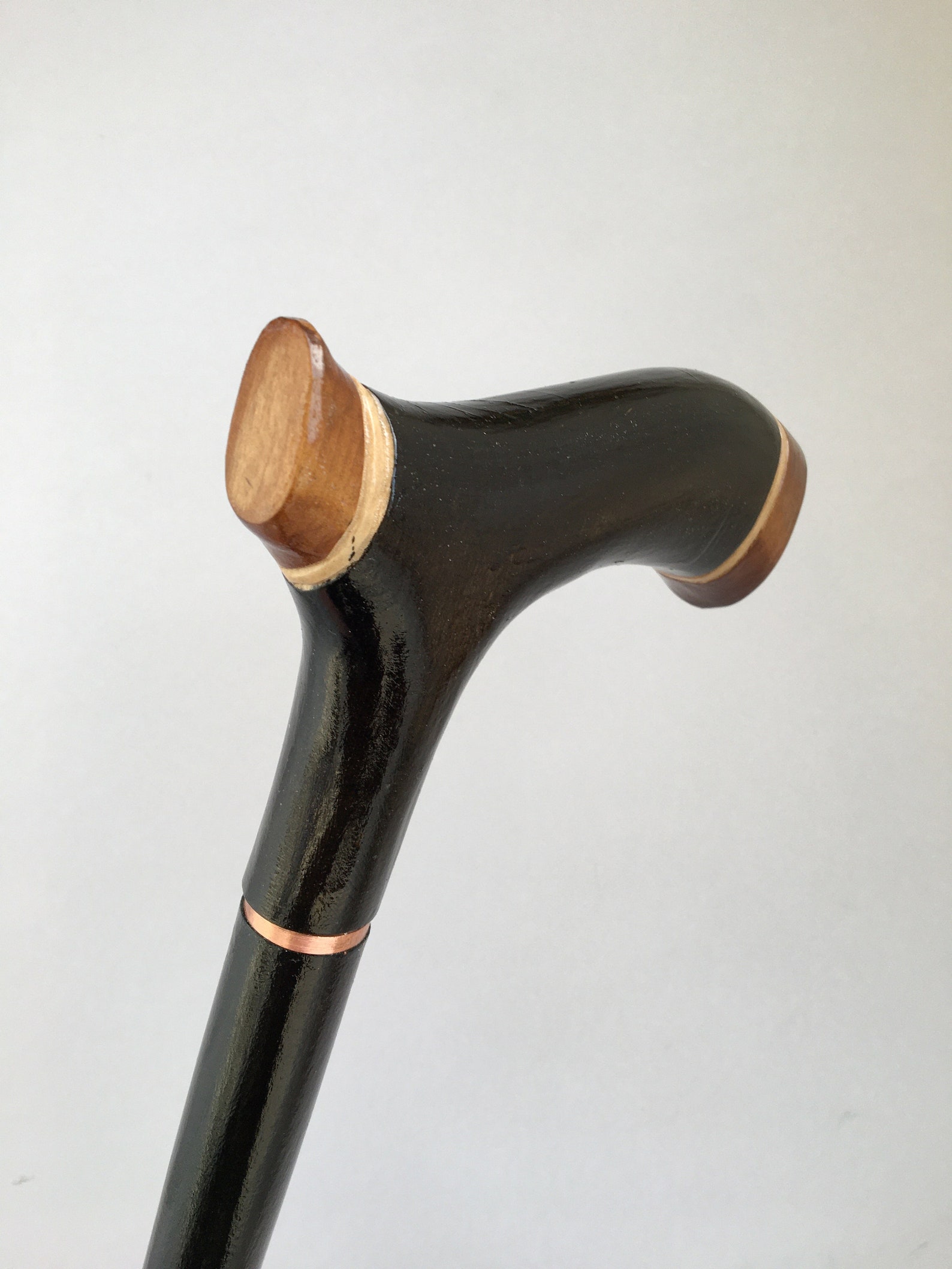 Fritz Style Walking Cane Handle Wood Cane for Men Etsy