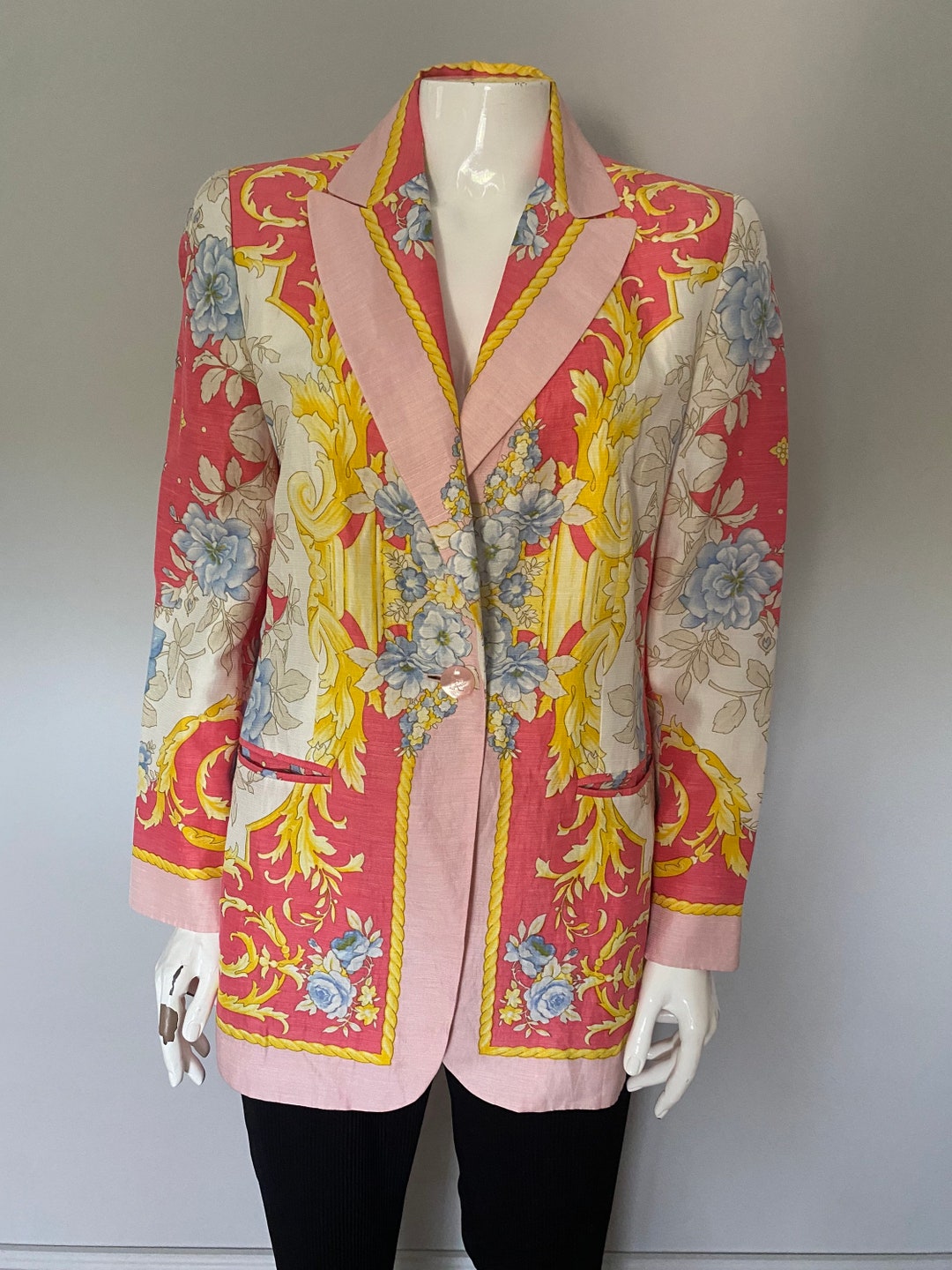 ジャケット・アウター 80s 90s ITALY silk linen blazer EURO il_1080xN.4100760022_pe54.jpg