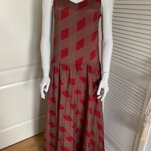 Vintage Marimekko new wool maxi dress