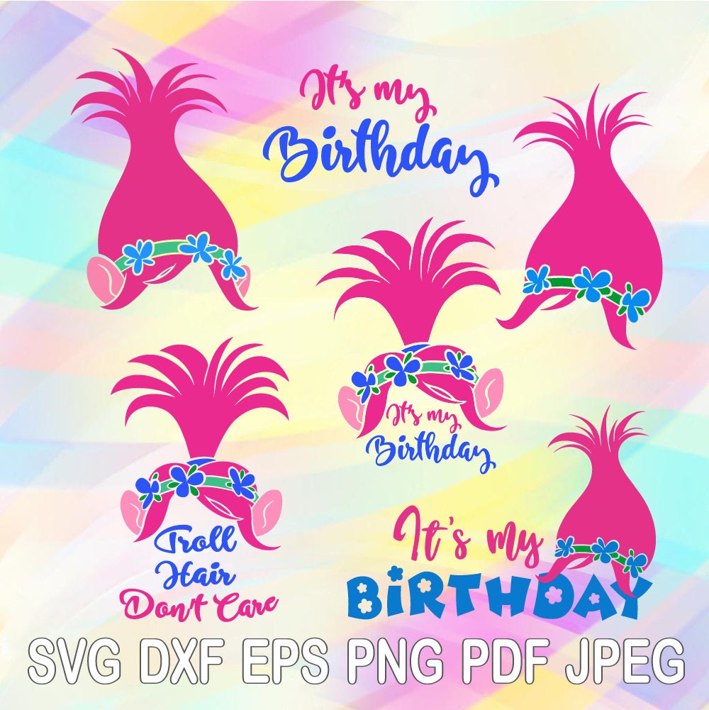 Free Free Trolls Princess Poppy Svg 174 SVG PNG EPS DXF File