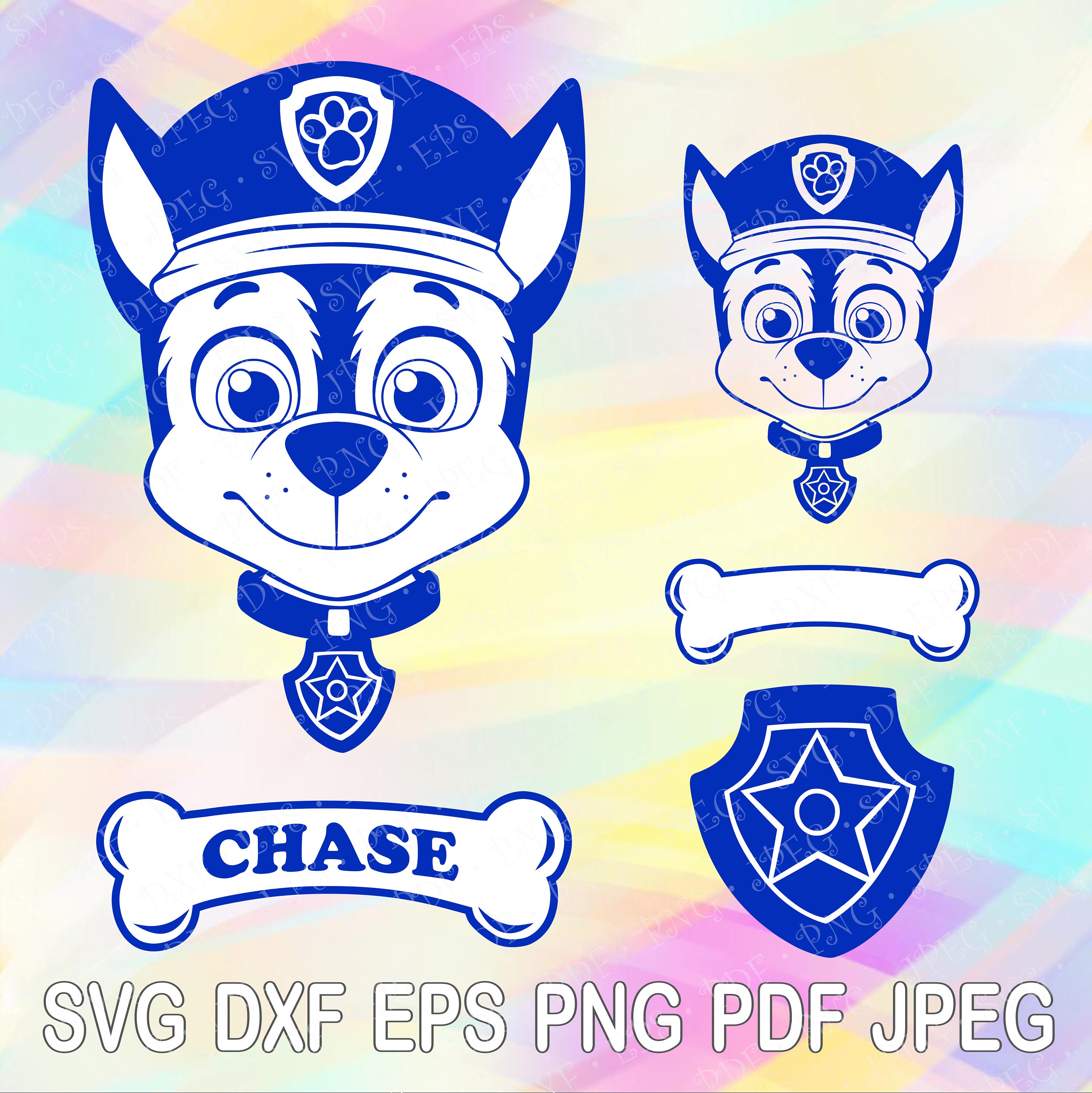 Free Free Paw Patrol Chase Svg Free 522 SVG PNG EPS DXF File