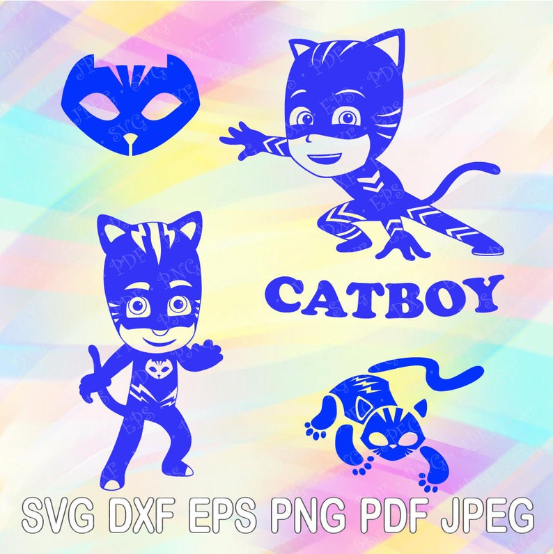 Download Images Of Pj Mask Catboy Svg