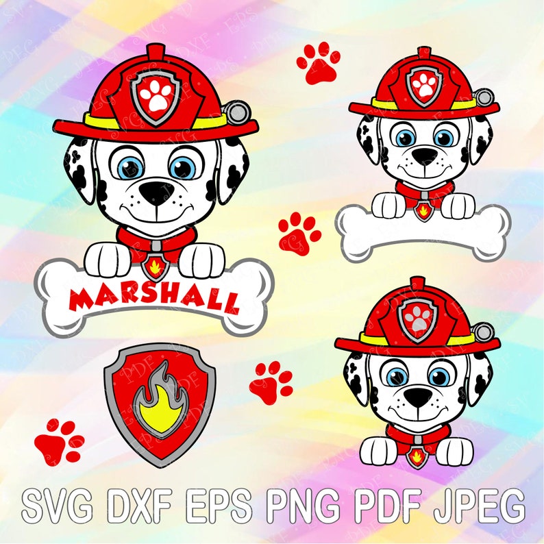 Free Free Paw Patrol Marshall Svg 734 SVG PNG EPS DXF File