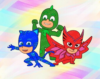 Download Pj masks svg | Etsy