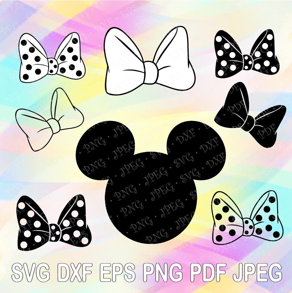 Free Free 342 Minnie Mouse Ears And Bow Svg Free SVG PNG EPS DXF File