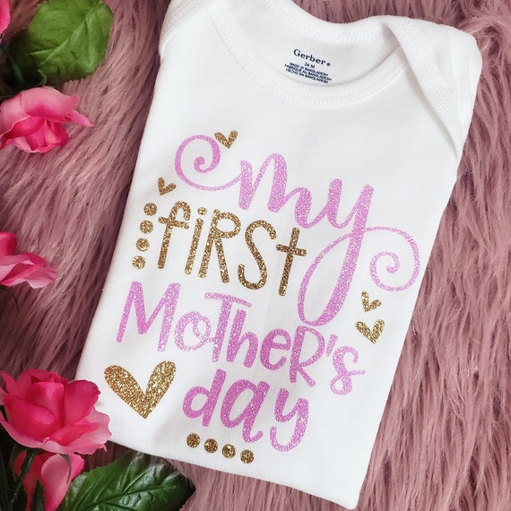 my 1st mother's day baby outfit
