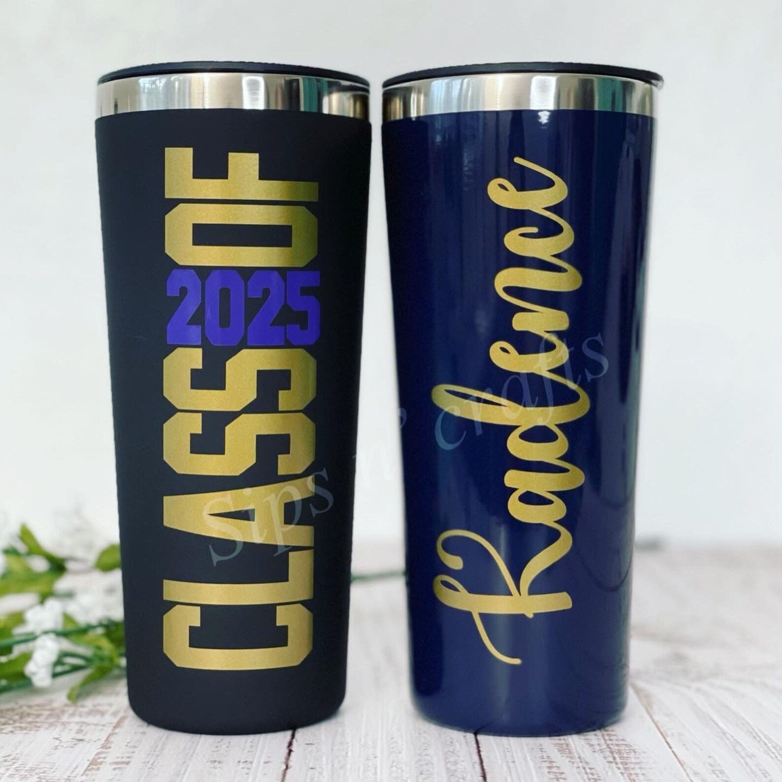 Personalized Student Tumbler Class of 2021 2022 2023 2024 Etsy