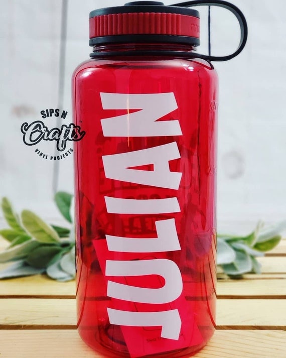 Maars 24 oz Personalized Water Bottle with Straw, Custom Water Bottle for  Camp or School, Flip Top L…See more Maars 24 oz Personalized Water Bottle