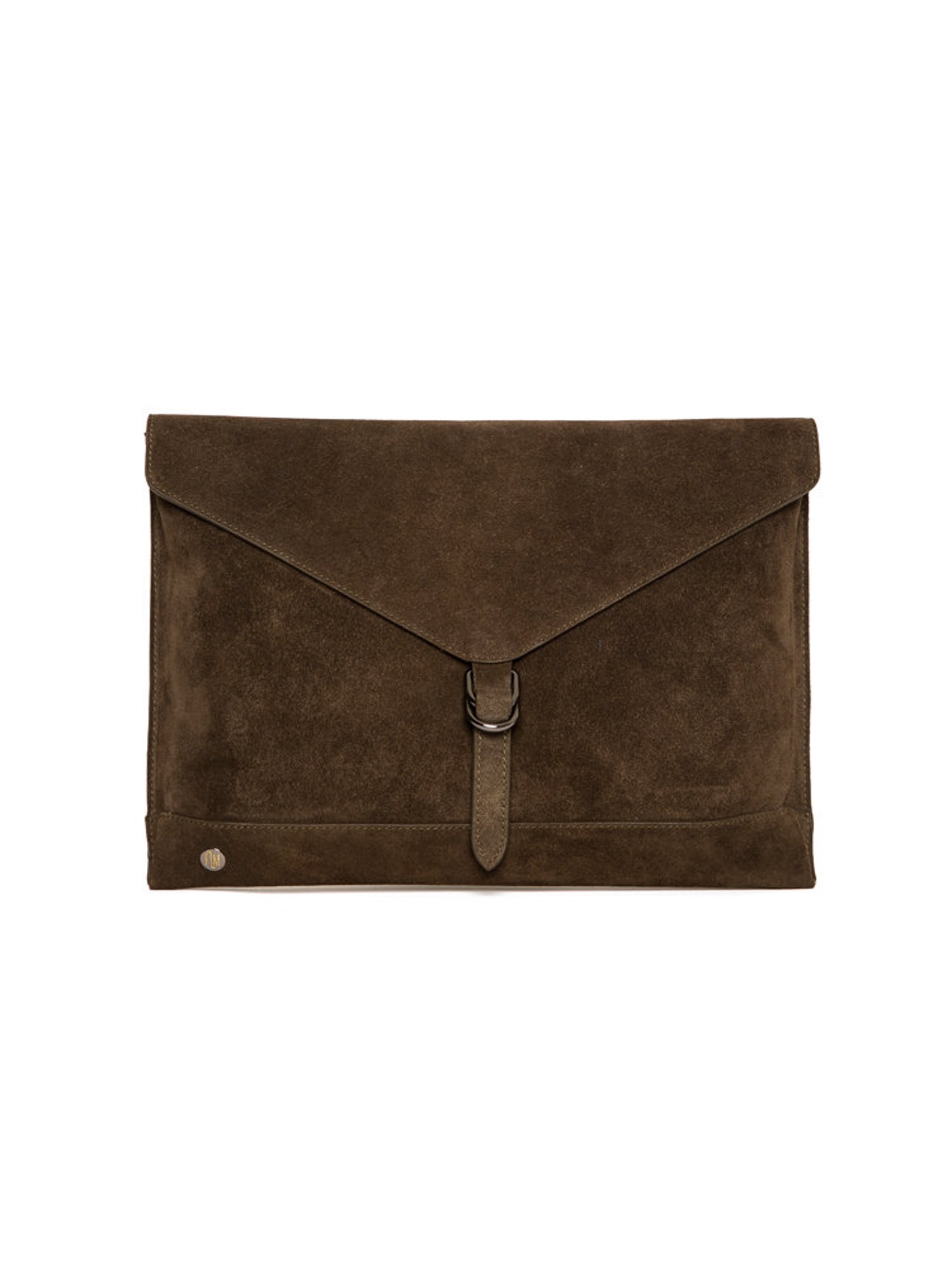 Laptop Bag Men Leather Suede Slim Mens Laptop Bag Brown Etsy