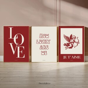 Confezione da 3 fogli decorativi per San Valentino | Scaricabile