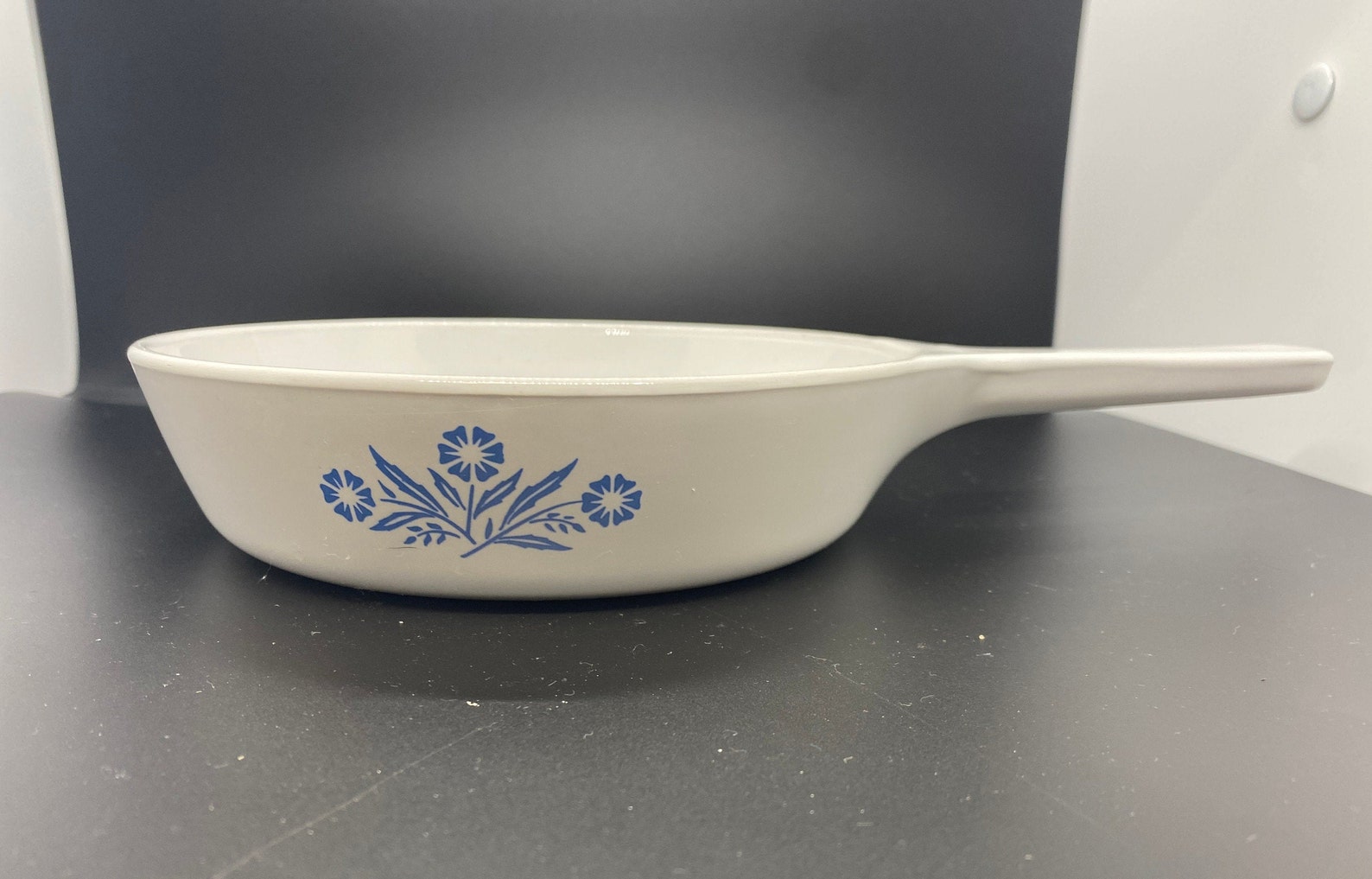 Vintage 1950's Blue Corn Flower 6 1/2 Inch Corning Etsy