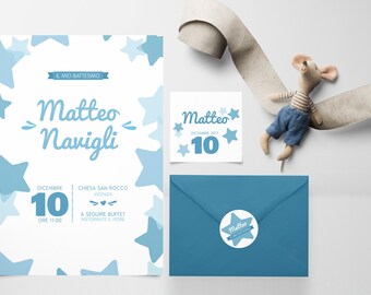 Invito Battesimo Digitale Con Cavallo A Dondolo Invito Per