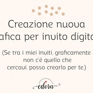 Invito digitale compleanno DA CREARE