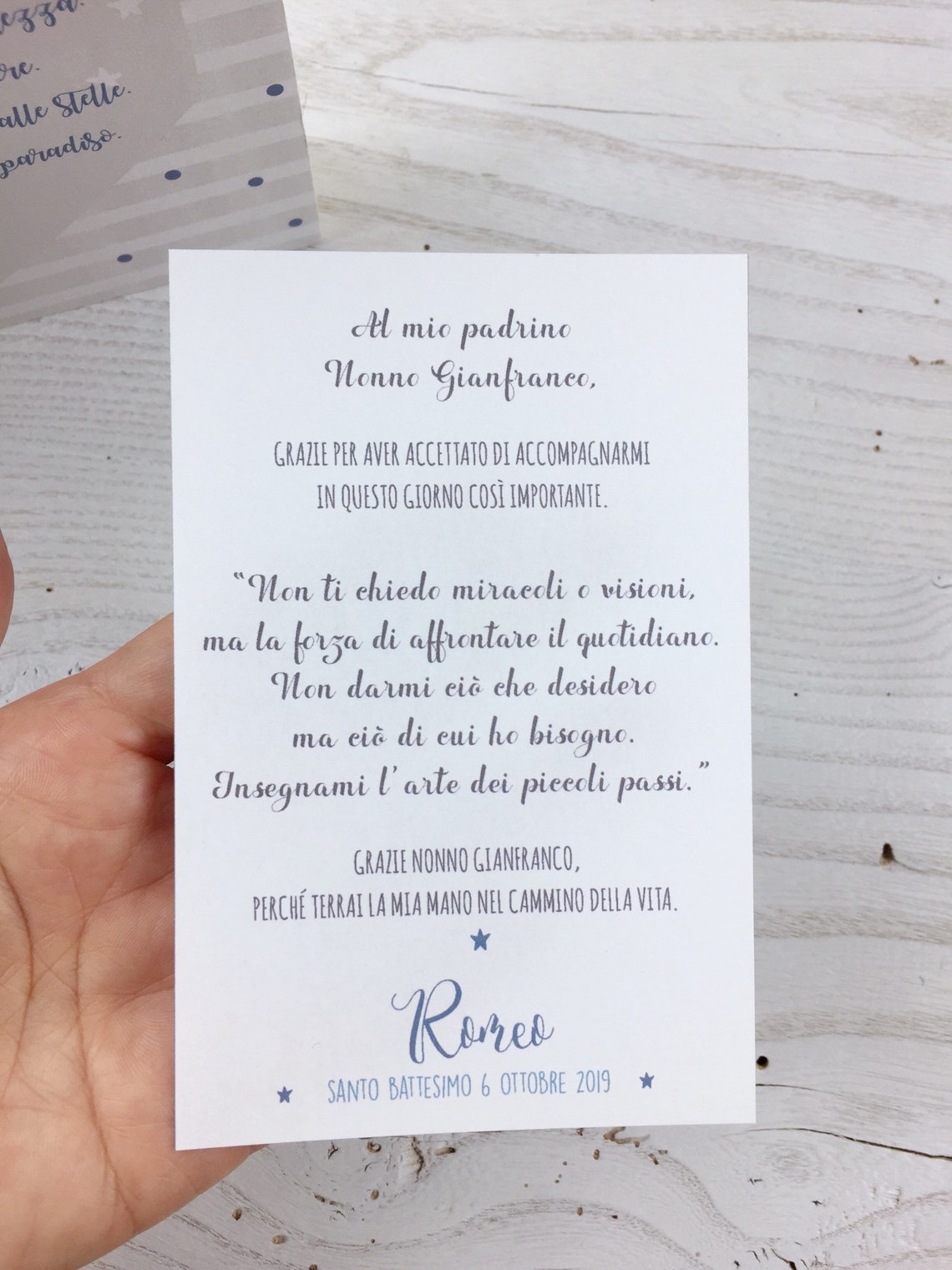 Cosa Regala Il Padrino Al Battesimo Bomboniera PADRINO/MADRINA battesimo regalo battesimo per | Etsy