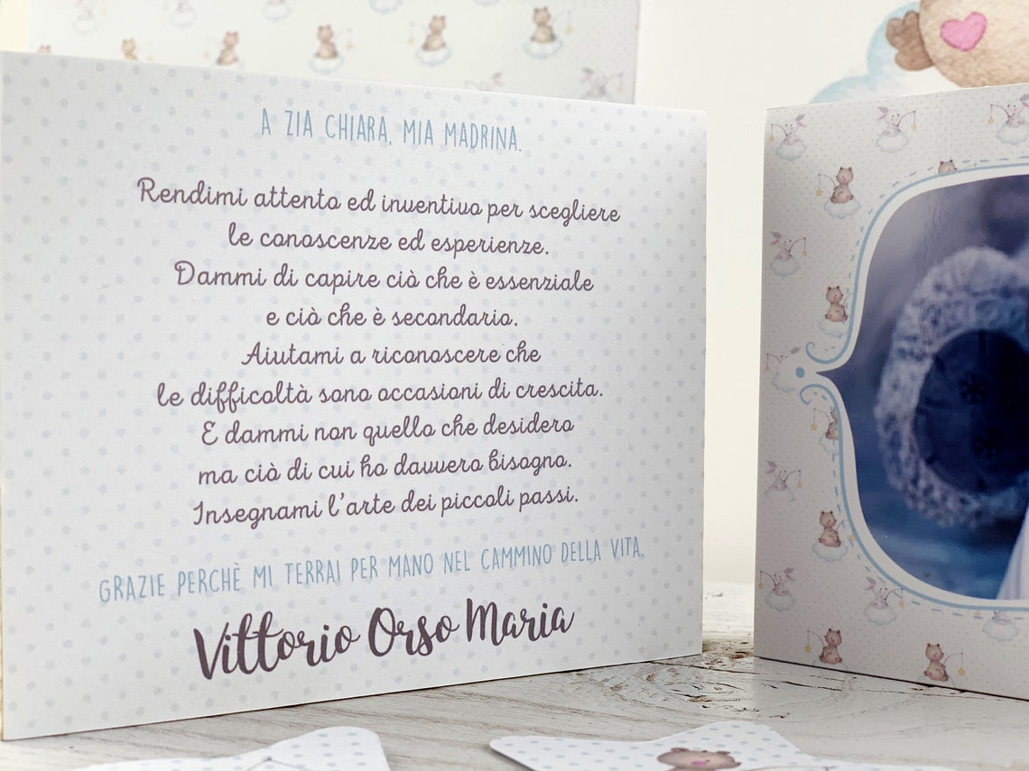 Cosa Deve Dire Il Padrino Al Battesimo Bomboniera MADRINA PADRINO battesimo regalo battesimo | Etsy
