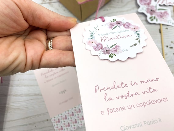 Segnaposto Eleganti Per Matrimoni E Eventi - 20 Carte Con Cornice Oro 10.2x8.4cm - Per Tavola Battesimo Comunione Compleanno - Foto 6