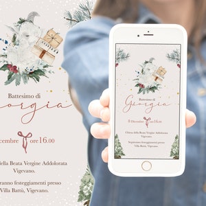 Invito digitale battesimo X DOWNLOAD LEGGI INFO