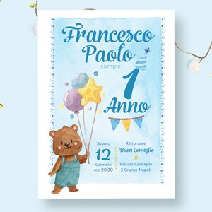 Invito digitale compleanno X DOWNLOAD LEGGI INFO